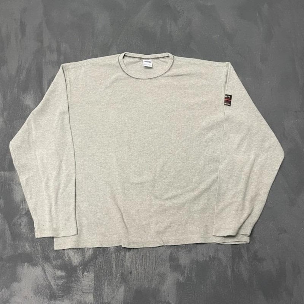 Vintage Long Sleeve Sweatshirt Mens XL Grey 2000s Old Navy